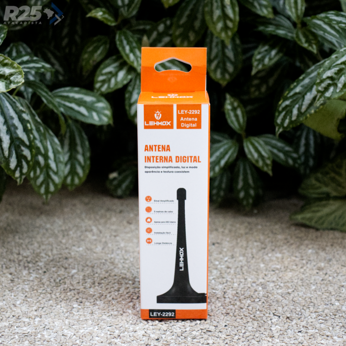 Antena Interna Digital Lehmox - LEY-2292