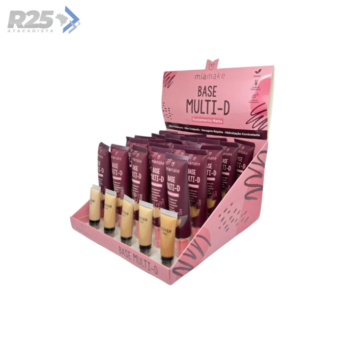 Base Líquida Matte Multi-d - Mia Make