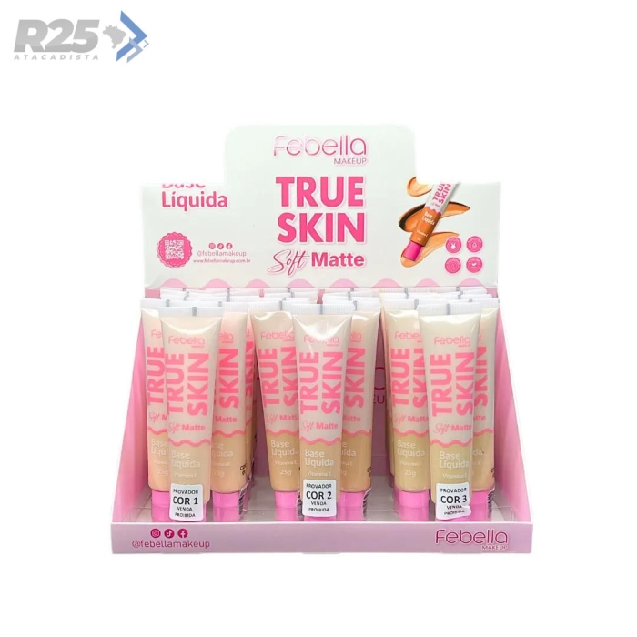 Base Líquida Matte True Skin - Febella