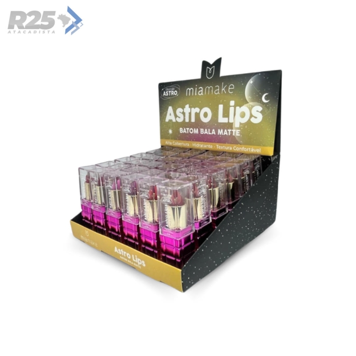 Batom Bala Matte Astro Lips - Mia Make