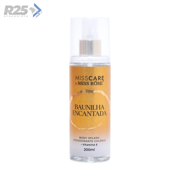 Body Splash Baunilha Encantada 200ml - Miss Rosê MR128/B Body Splash Baunilha Encantada 200ml - Miss Rosê MR128/B