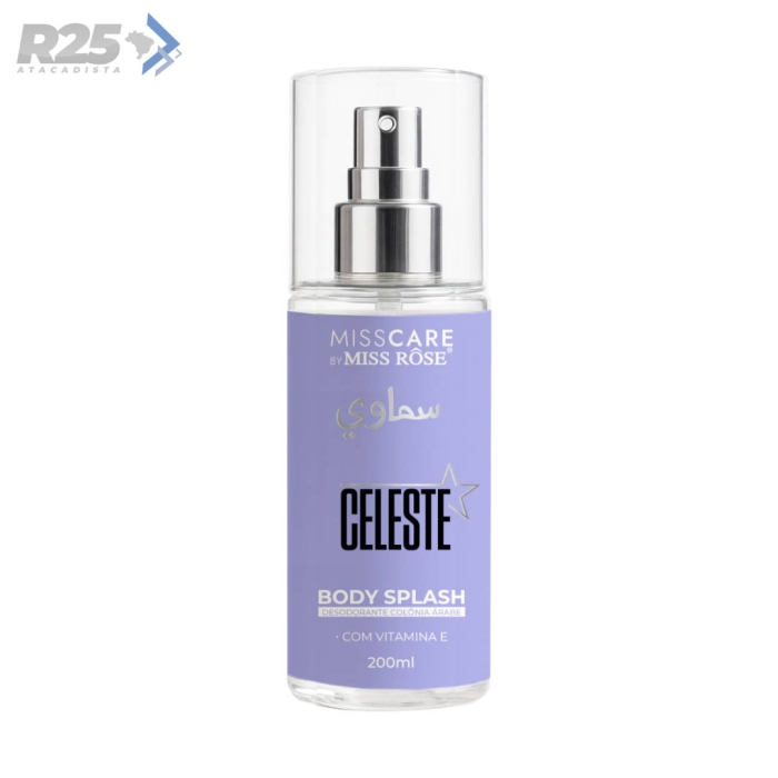 Body Splash Céu Celeste 200ml - Miss Rôse MR157/C