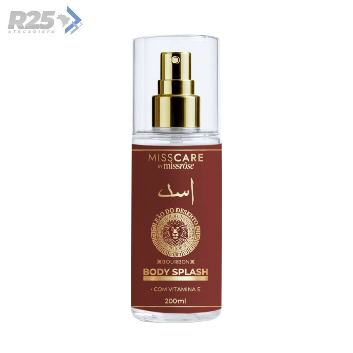 Body Splash Leão do Deserto Bourbon 200ml - Miss Rôse Mr157/B