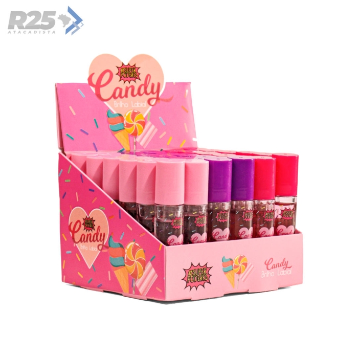 Brilho Labial Candy 6ml - Super Poderes 