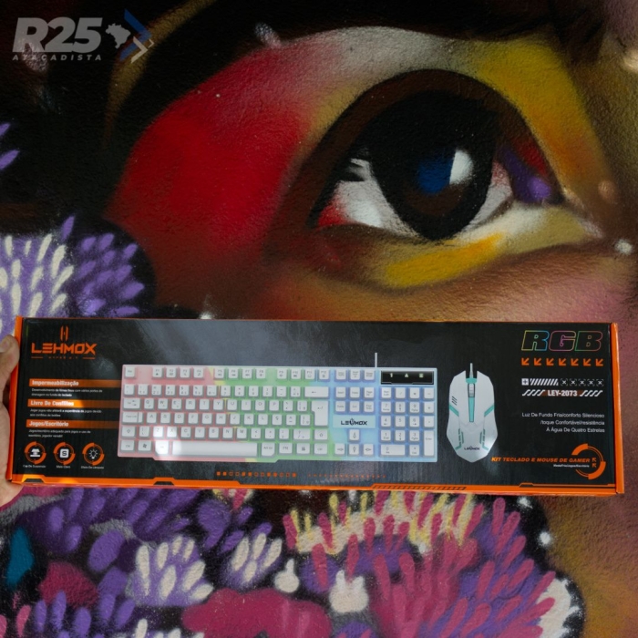 Kit Teclado e Mouse Gamer Lehmox - LEY-2073