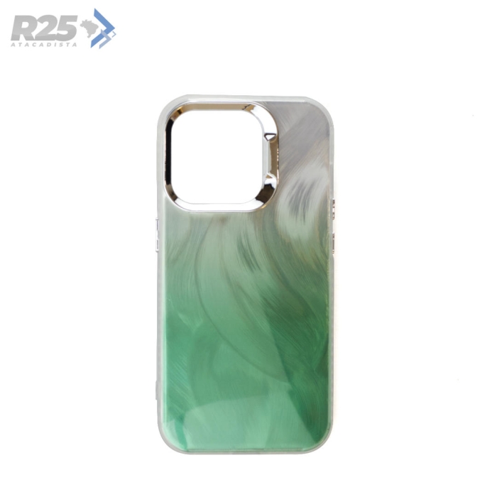 Capa Acrílica Holográfica Olyps Space - Apple