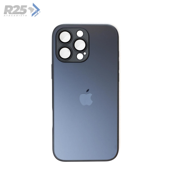 Capa Vidro Fosco e Proteção de Câmera - Ag-Glass - Apple