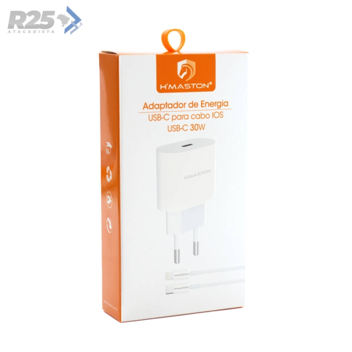 Carregador Type-C para Iphone 30W HMaston - CB-17
