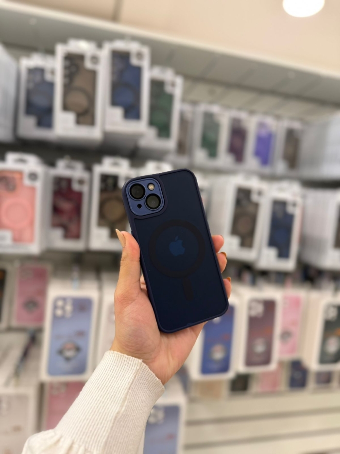 Capa Premium Acrílica Magnética Com Proteção de Câmera - Apple