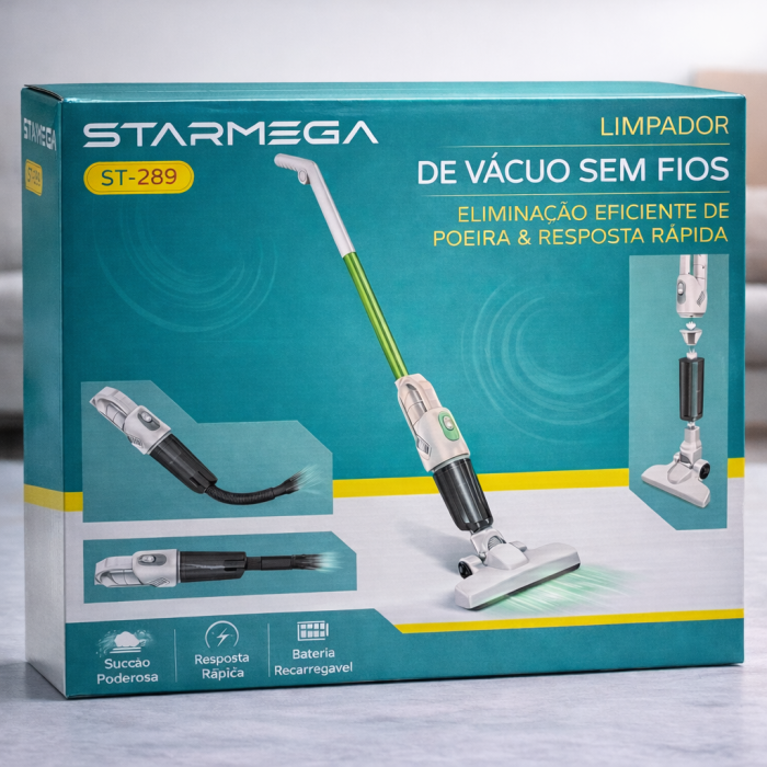 Aspirador de Pó Sem Fio STARMEGA - ST-289