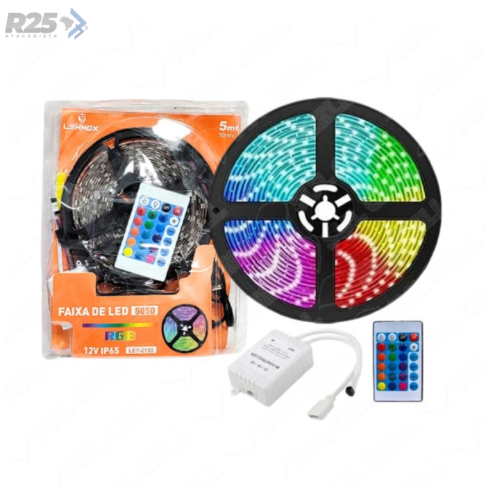 Fita de Led RGB 5M Lehmox > LEY-2103