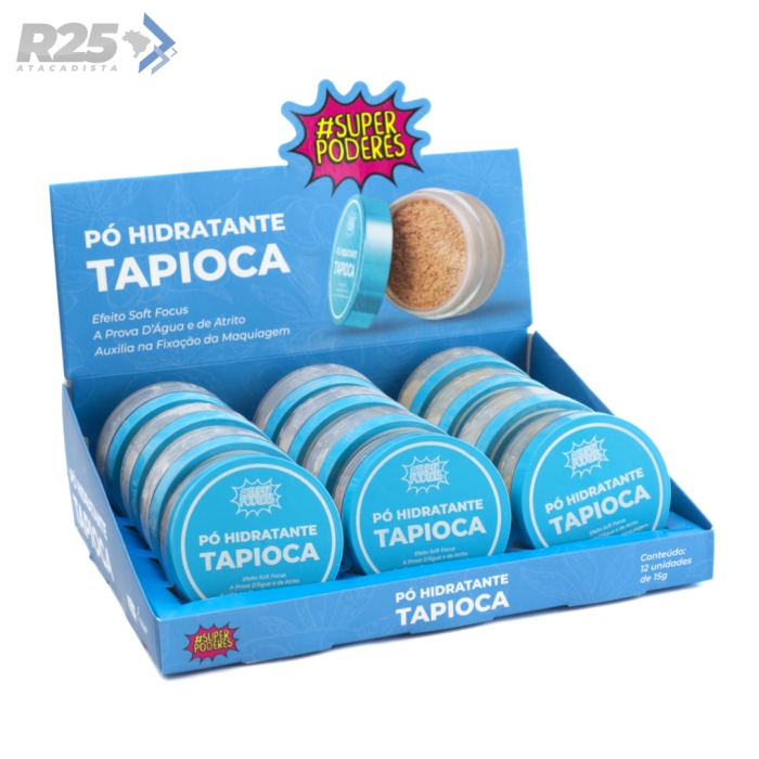 Pó Solto Hidratante Tapioca - Super Poderes 