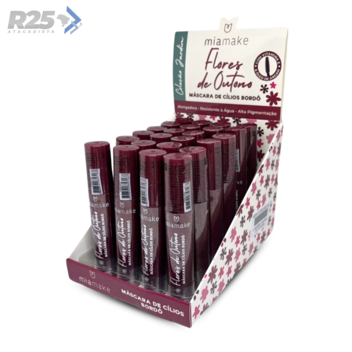 Mascara para Cilios Bordo Coleção Jardim - Mia Make 533