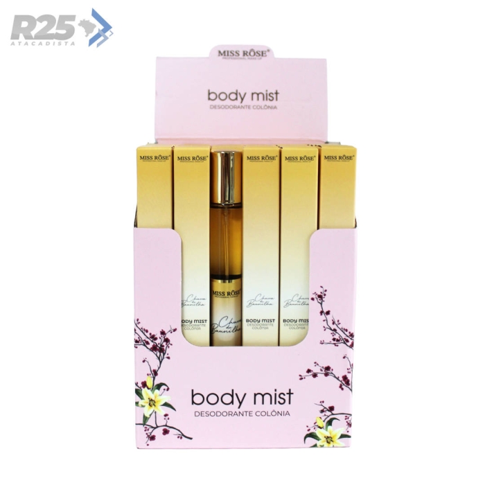Body Mist Chuva de Baunilha 35ml - Miss Rôse 