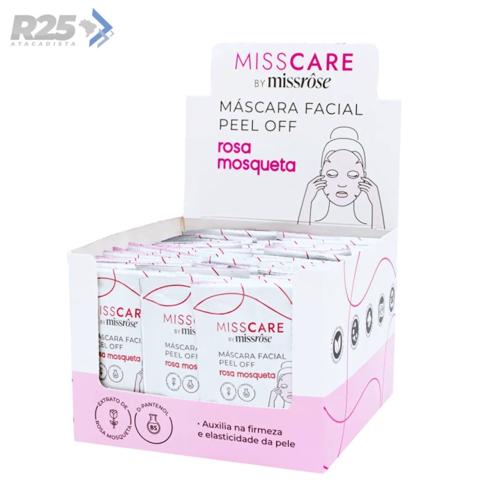 Máscara Facial Peel Off Rosa Mosqueta 8g - Miss Rôse 