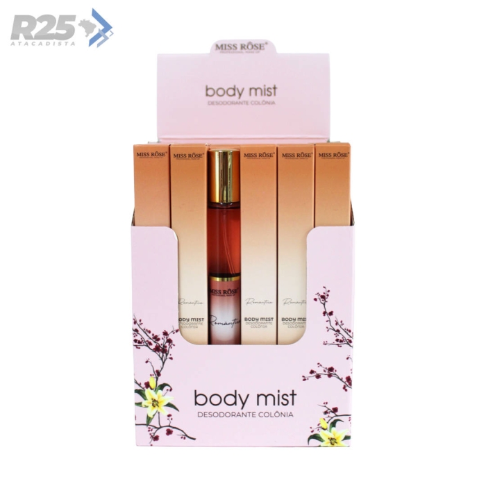 Body Mist Romântica 35ml - Miss Rôse BX7505-035Z12