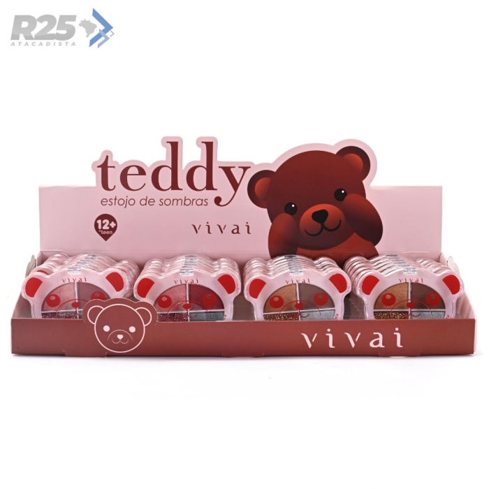Estojo De Sombras Teddy - Vivai