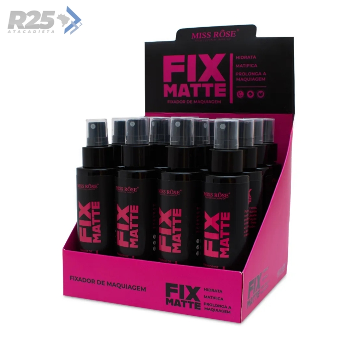 Fixador De Maquiagem Fix Matte 120ml - Miss Rôse