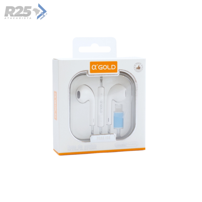 Fone de Ouvido com Fio A'Gold - FN-A58L