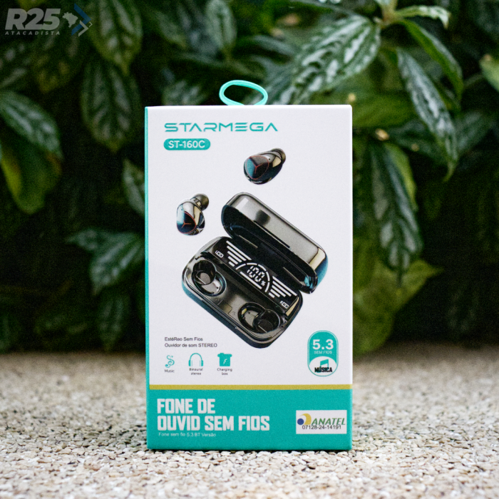 Fone de Ouvido Bluetooth STARMEGA - ST-160C