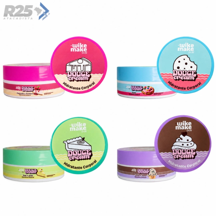 Hidratante Corporal Douce Cream Wike Make 150ml - Miss Rosê WM0056