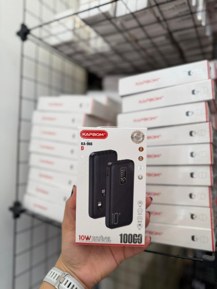 Carregador Portátil Universal 10000mAH Kapbom - KA-966
