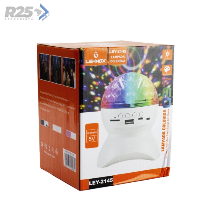 Lâmpada Led Colorida Lehmox - LEY-2145