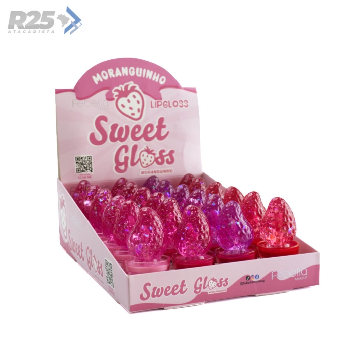 Lip Gloss Moranguinho - Febella 