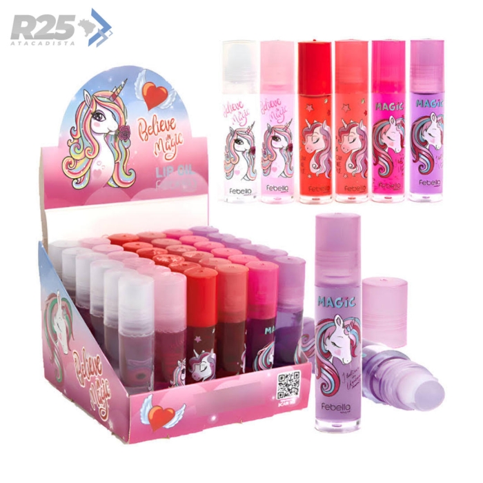 Lip Oil Unicórnio - Febella