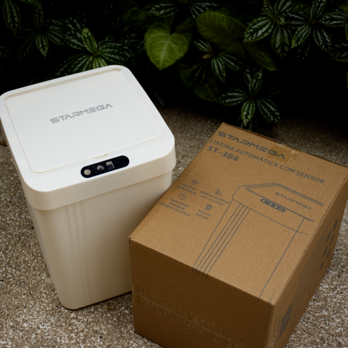 Lixeira Automática com Sensor 13L STARMEGA - ST-384