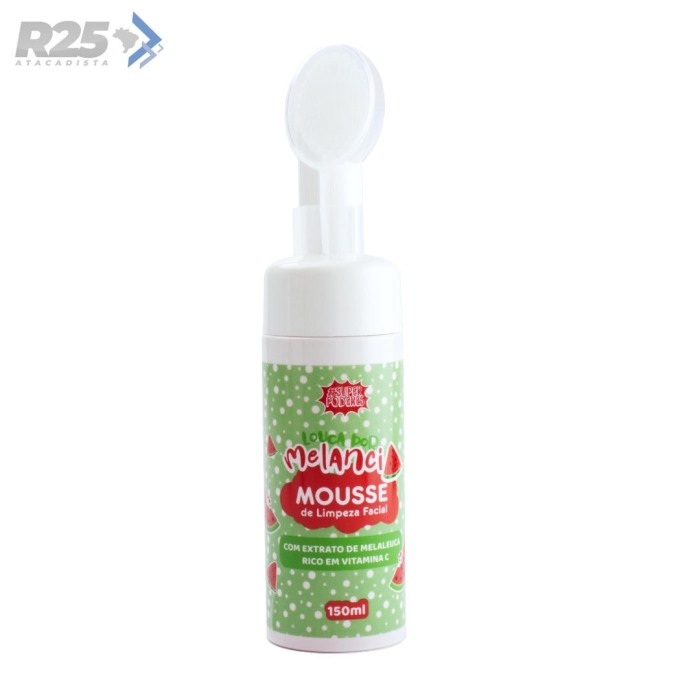 Mousse De Limpeza Facial Melancia 150ml - Super Poderes 
