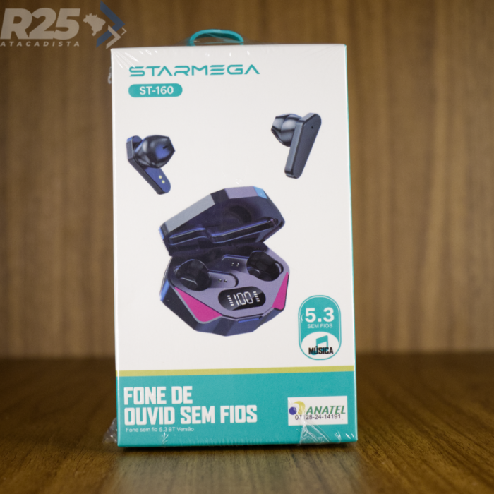 Fone de Ouvido Bluetooth STARMEGA - ST-160