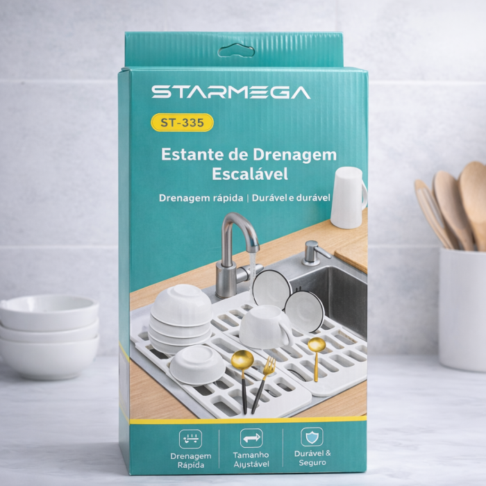 Estante de Drenagem Escalável STARMEGA - ST-335