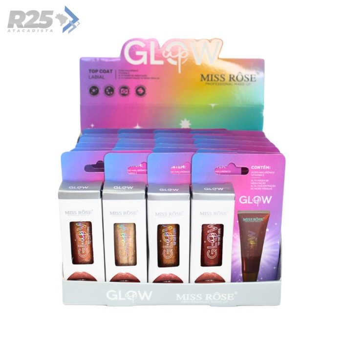 Top Coat Labial Glow Up - Miss Rôse